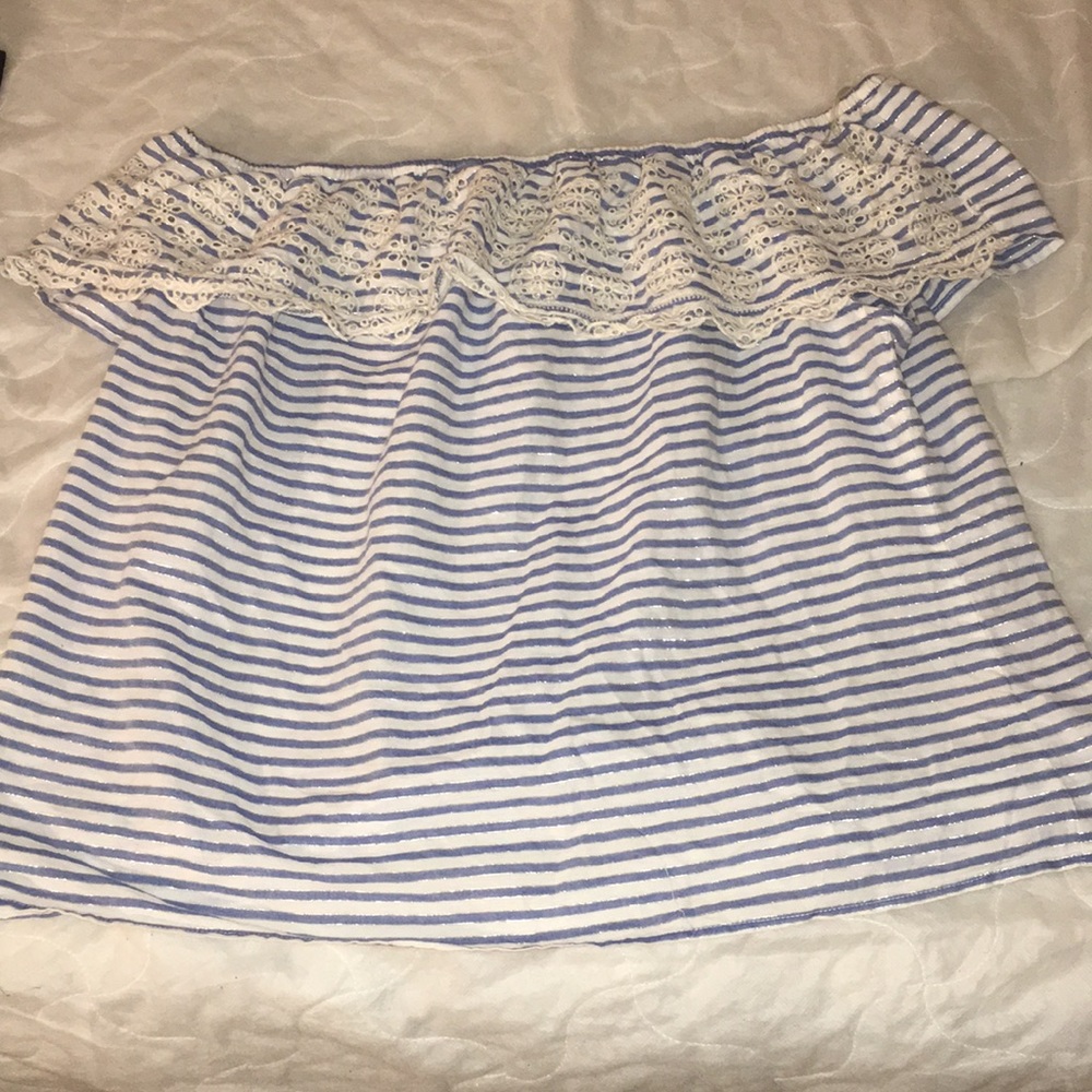 Off the shoulder shirt